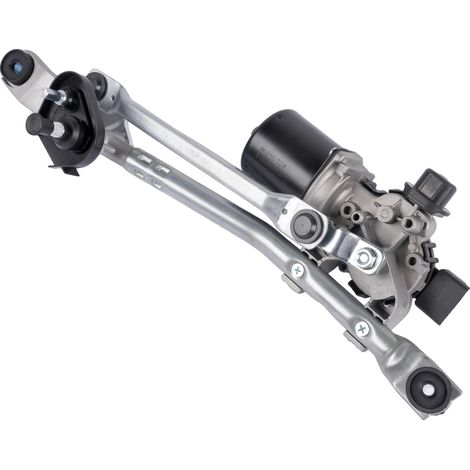 Motor del limpiaparabrisas delantero, construcción metálica, compatible con Citroën C1 II, compatible con Peugeot 108, números de modelo B000779580, 142658760 (1/5)