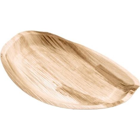 Plateau petit 30x20 cm en feuille de palmier - 25 pièces - Ecobioshopping (1/3)