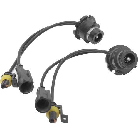 Adaptateur Douille de Lampe D2S/D4S Vers Ballasts pour Conversion Ampoules HID, Faisceau de Câblage, Kit de Conversion