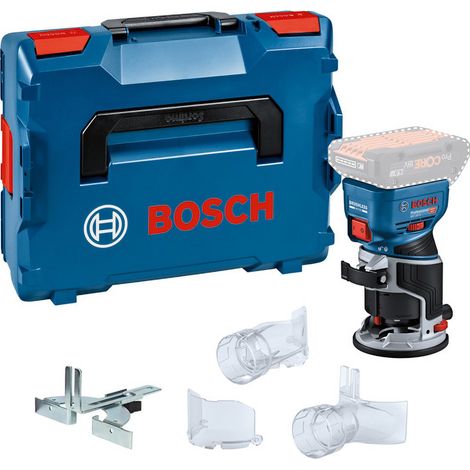Affleureuse 18 V GKF 18V-8 Professional (sans batterie ni chargeur) + coffret L-BOXX - BOSCH - 06016C2001 (1/10)