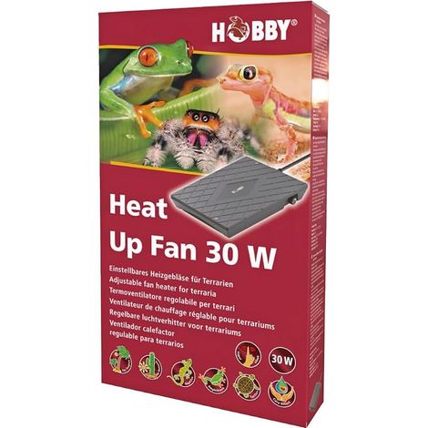 Heat Up Fan 30W terrarium terrarium heat air circulation reptiles terrarium heater fan heating system (1/4)
