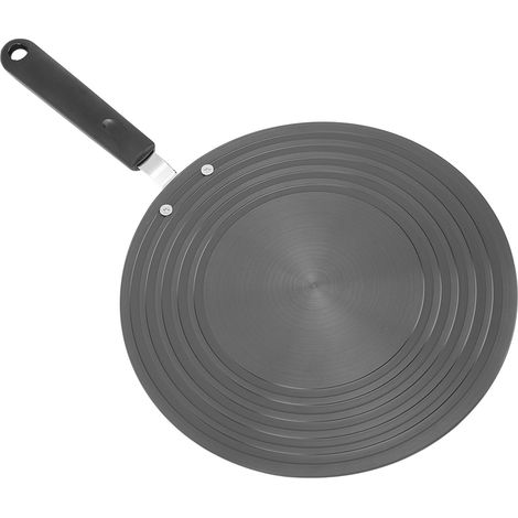 Wärmeleitplatte für Gaskochfelder, hitzebeständige Kochplatte mit Griff, Auftauplatte für Induktionskochfelder, 28 cm (1/5)