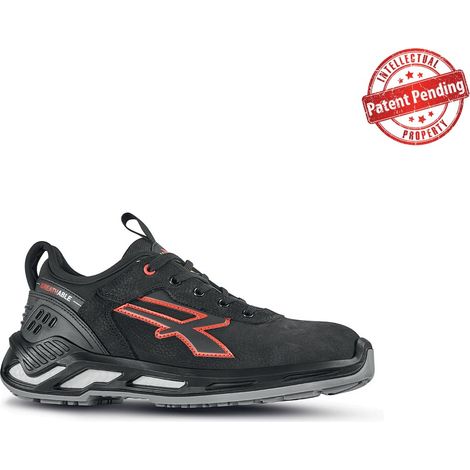 Zapato  de  seguridad  TUCKER  talla  42  W.11  negro/rojo  S3S  CI  FO  SR  ESD (1/2)