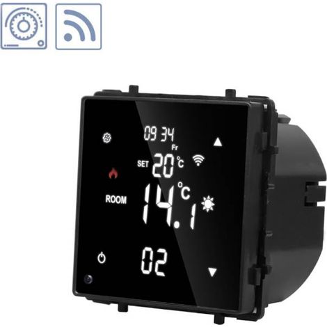 Termostato digital + WiFi, 3 en 1