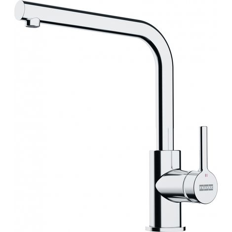 Franke LINA L. Tipo di beccuccio: Standard, Colore del prodotto: Cromo, Materiale del rubinetto: Ottone. Altezza (max): 28,4 cm - 115.0693.230
