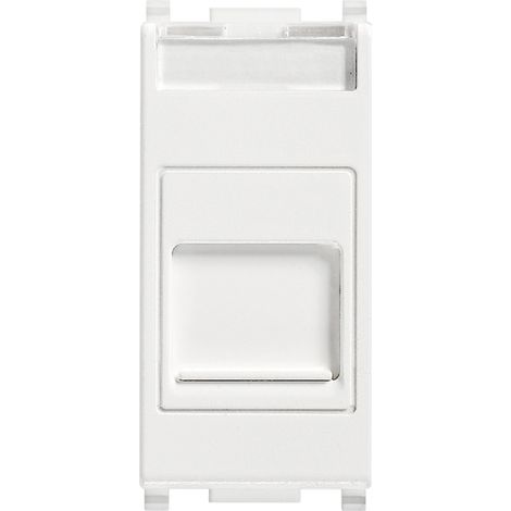Adattatore Portello Rj45 Keystone Bianco VIMAR 14337.C