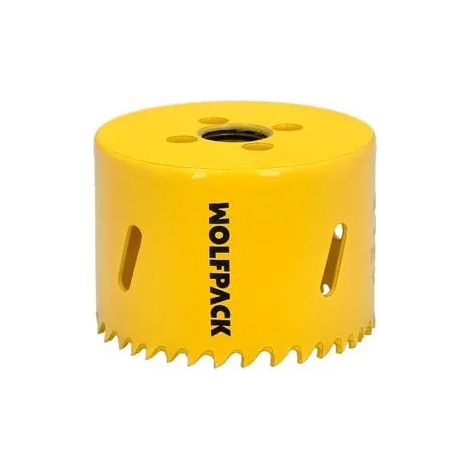 Sega a tazza Wolfpack bimetallica 65 mm rinforzata aperture