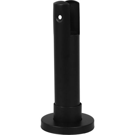Piedino di supporto regolabile in acciaio inox da 14 cm per divisori di bagni pubblici, supporto stabile per cabine sanitarie, ferramenta per divisori di bagni, accessorio di fissaggio robusto (1/4)