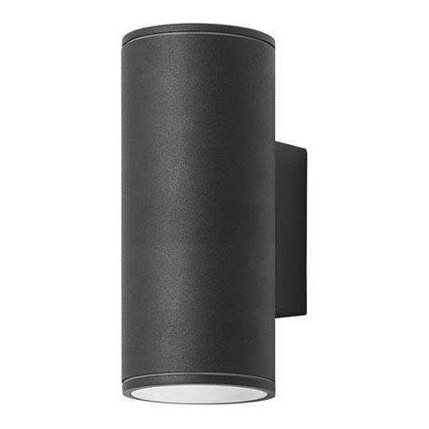 wandleuchte ip54 orion double emission led 11.3w 3000k schwarz 1135lm (1/3)