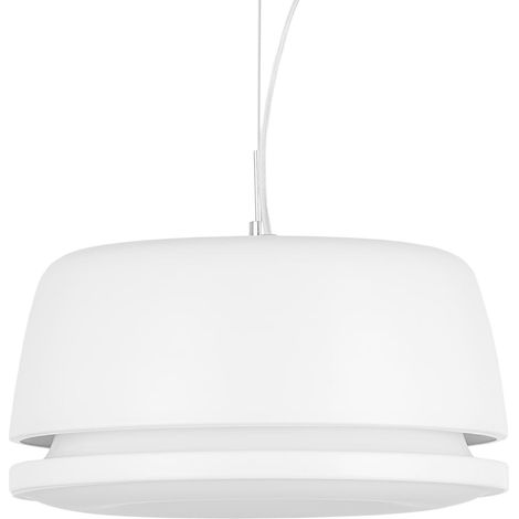 Italux Miranda suspension LED Ø32cm blanche 15,2W 3000K