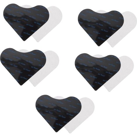 10 almohadillas antideslizantes removibles para alfombras, adhesivas, sin dejar marcas, antideslizantes y antiarrugas para pisos.