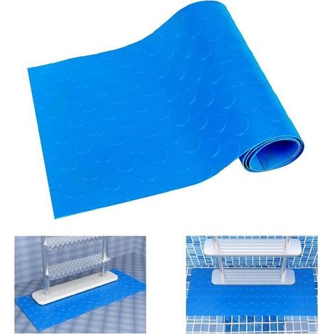 Tapis antidérapant pour échelles de piscine Decohs 9 x 35 pouces. Tapis de protection pour piscine et échelle 72 (1/2)