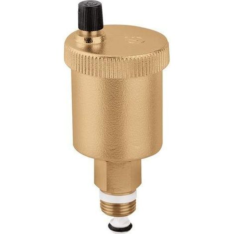 Caleffi - Sfiato automatico a rilascio rapido, Minical da 1/2, con valvola di chiusura automatica 502140 (1/2)