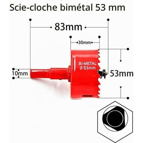 Diamond Tile Drill Bits 68 mm Drill Bits with M14 Thread for Dry Drilling Porcelain Tile Granite Marble (1/4)