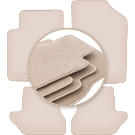 Premium-Fußmatten in Beige für: Citroen C3 Pluriel Cabriolet 2003-2010 (1/5)