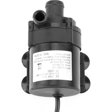 Mini pompe à eau CC sans balais pour petit bassin à poissons 12V -40℃ 100℃ (1/5)