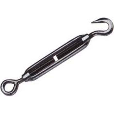 10PZ TENDITORI OCCHIO E GANCIO IN ACCIAIO ZINCATO - ø mm.14 9/16"