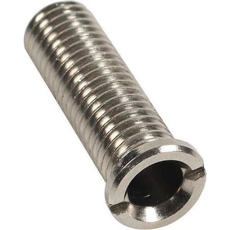 2pcs Vis de Crépine d'évier de Cuisine en Acier Inoxydable 304 Crépine Déchets Fileté Vis Connecteur M12 × 45mm Évier Boulon Vis (1/3)