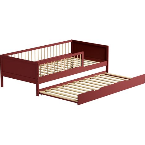 Ausziehbett für Kinder 190x90cm terracotta ADAM (1/5)