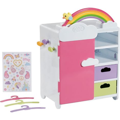 Zapf BABY born Regenbogen Schrank