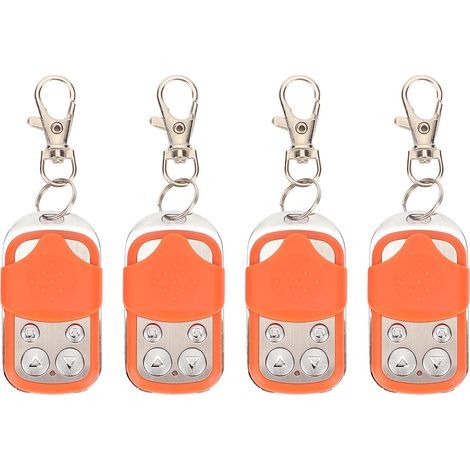 Télécommande automatique pour porte, 433,92 MHz, porte-clés pour porte coulissante, lot de 4 (1/5)