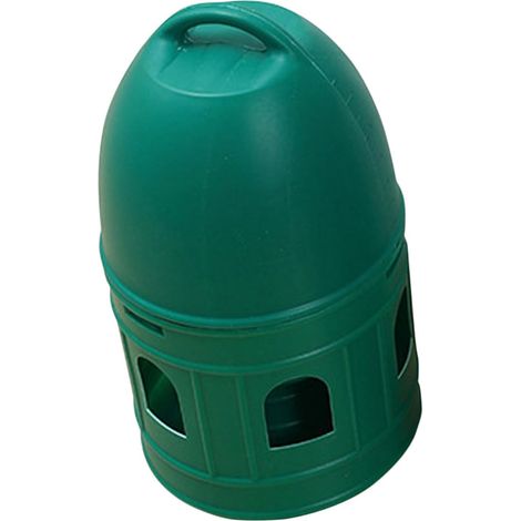 Récipient à Eau pour Pigeons 10 L en Plastique Vert, Rond et Pratique Détachable et Amovible, Usage Cage ou Maison, pour Oiseaux et Pigeons, Format 10 L, Vert (1/5)