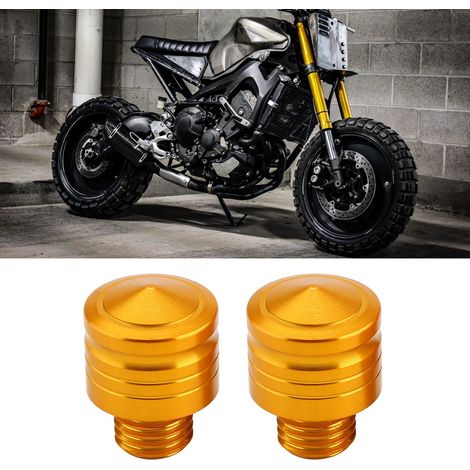 Motorrad-Rückspiegel-Schraubadapter M10x1,25 Universalgewinde für Yamaha, Spiegelbolzen, Gold-Montagesatz (1/5)