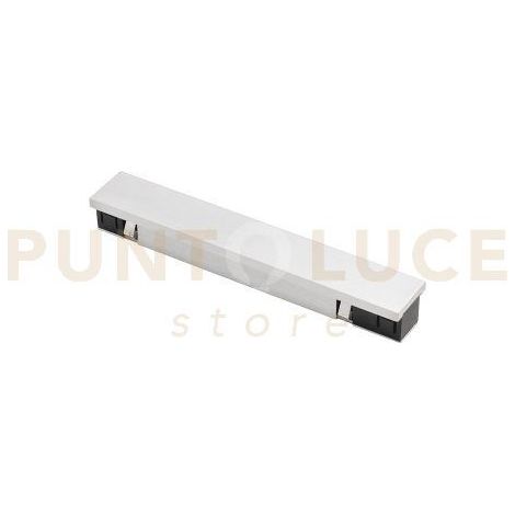 GBIC42 CONNETTORE LINEARE ELETTRICO BINARIO 48V INCASSO-SUPERFICIE BIANCO SATINATO