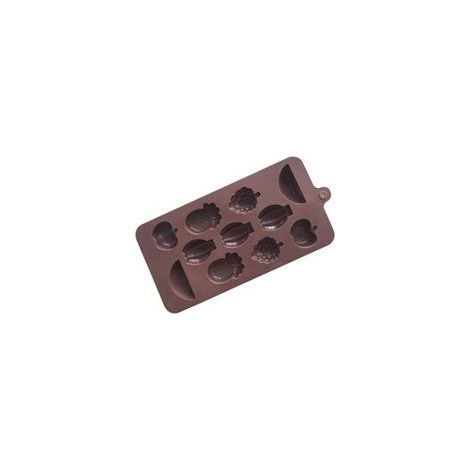 Moule en silicone 3D en forme de petits fruits pour biscuits, cupcakes et chocolats. (1/5)