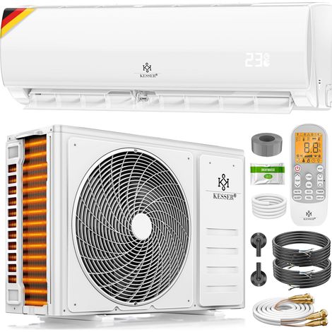 KESSER® Climatizzatore split WiFi - 18.000 BTU/h, 5.300 W, Bianco (1/5)