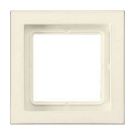 Jung Cadre simple, LS-DESIGN, Duroplast, blanc, montage vertical et horizontal LSD 981 W (1/2)