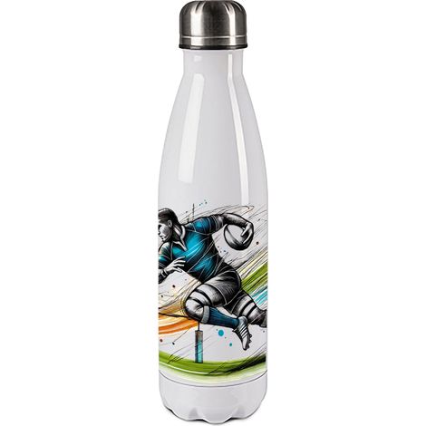 Bouteille isotherme en inox Rugby 500 ml
