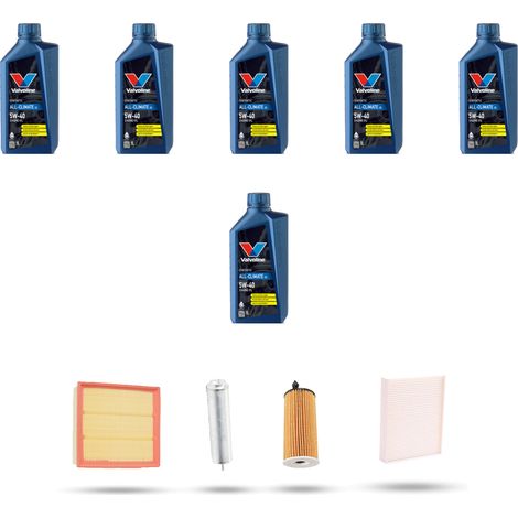 Kit tagliando 4 FILTRI e 6L OLIO compatibile con Bmw serie 3 (F30, F80,F31) 325d 160kw dal 2013 (1/5)