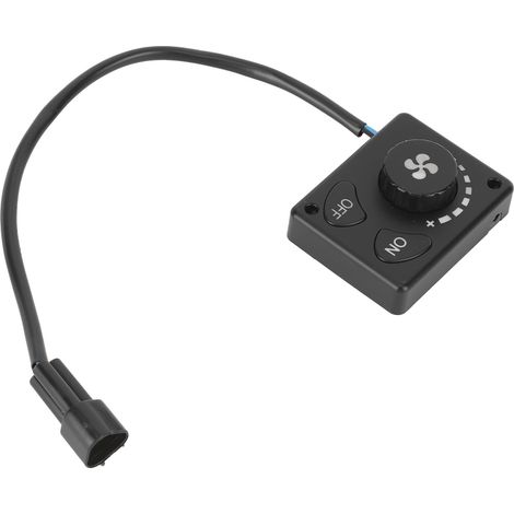 Bouton de commande de chauffage de stationnement universel 12/24V, interrupteur à molette pour pièces de remplacement auto. (1/5)
