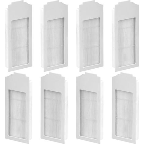 8 Pièces Filtre HEPA Aspirateur pour Ecovacs Deebot X1 Omni/ T10/ T10 Plus/ T10 Turbo/ T10 Omni, Accessoires pour Deebot Aspirateurs (1/4)