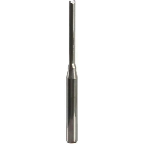 10 Stück zweischneidige Schaftfräser, Nutfräser, Holzfräser, zweischneidige Fräser 3175 x 2 x 17 mm, passend für CNC-Fräse JXLGV (1/5)