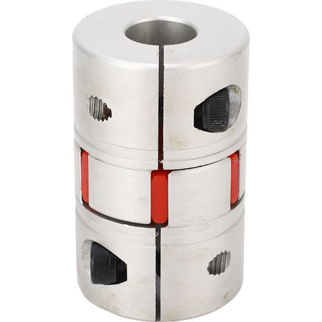 Flexible Kupplung aus Aluminiumlegierung für Motoren, Bohrungsdurchmesser 16 mm, flexibler Wellenverbinder, Universalgelenk.