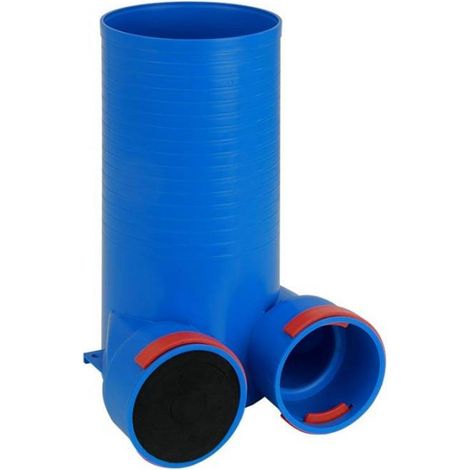 AERVIA Eckübergang DN125 / 2x75 Kunststoff