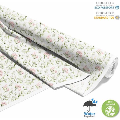 Dekorativer Outdoor-Stoff Oxford - Motiv Blumen I DX5199 (1/5)