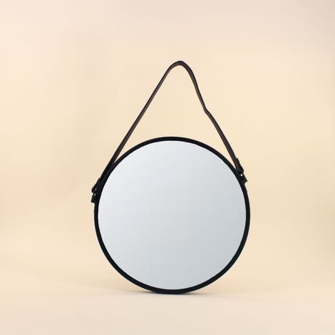 Miroir métal 37cm avec anse