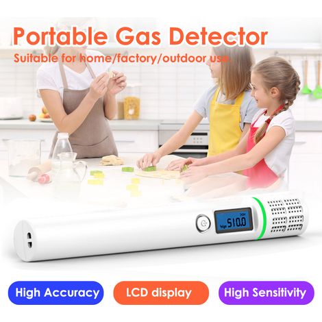 Détecteur de fuite gaz naturel portable écran LCD haute précision détecteur gaz inflammable sonde de test (1/4)