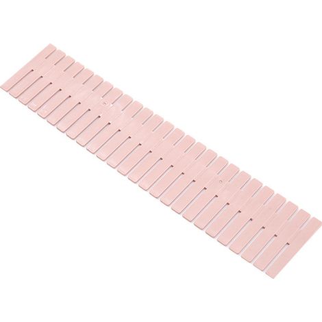 4 Pièces Réglable Tiroir Diviseur Stockage Chaussettes Sous-Vêtements Cravate Écharpe Bijoux Stockage Organisateur (rose) (1/5)