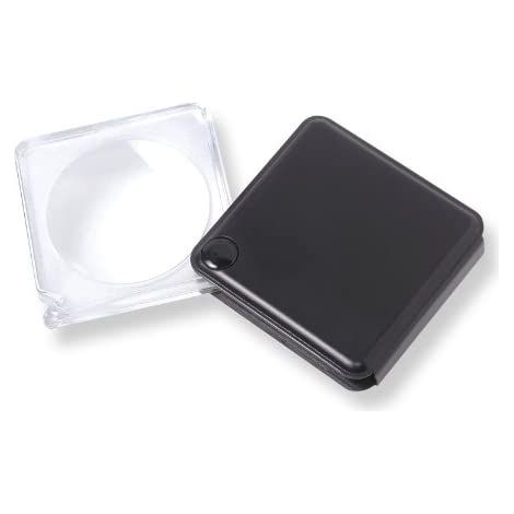 Carson MagniFlip Lente d'ingrandimento tascabile 3x pieghevole con custodia integrata (1/4)