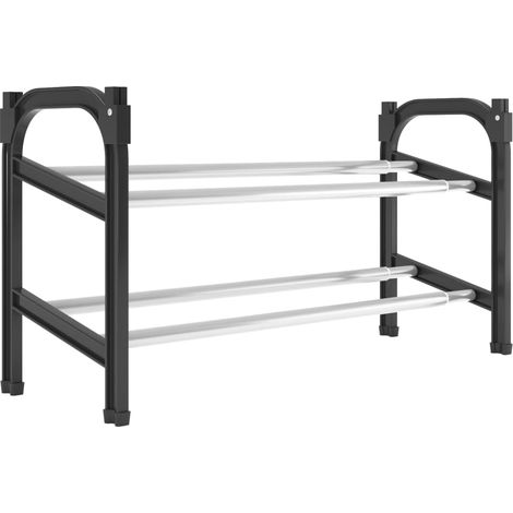 Meuble à chaussures,Armoire à chaussures extensible avec 2 étagères 119x24x37 cm CFW5974095 (1/5)