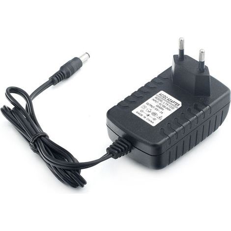 Adaptateur secteur 12V 2A pour bande lumineuse LED avec norme UE (1/3)