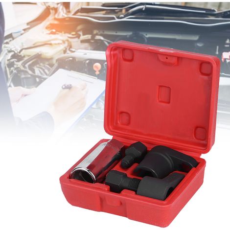 Jeu de 5 clés à douille pour sonde lambda, 6 pans, 22 mm (7/8 po), outil d'installation et de démontage (1/5)