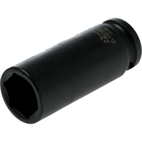 Teng 920622N Deep Impact Socket Hexagon 6-Point 1/2in Drive 22mm TEN920622N