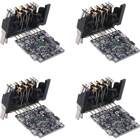 4X Compatible avec l'outil électrique DeWalt DCB200 20V10 Core 21700, carte de protection en plastique pour boîtier. (1/5)