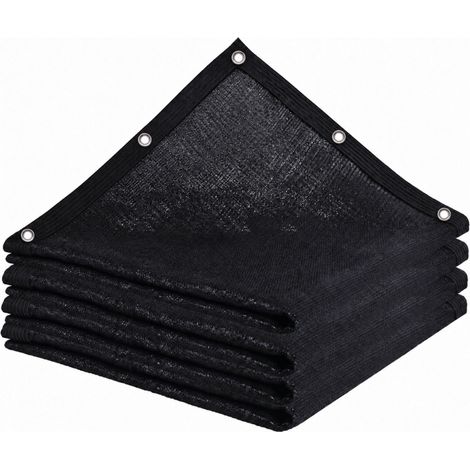 Filet de protection anti-feuilles - 70 g/m² - Pour piscine 4 x 8 m - Noir - Linxor (1/5)