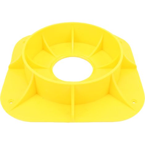 Station d'accueil de roue de cric de remorque, roulette Stable robuste en HDPE pour bouchon de rouleau de bateau de camping-car Cargo.